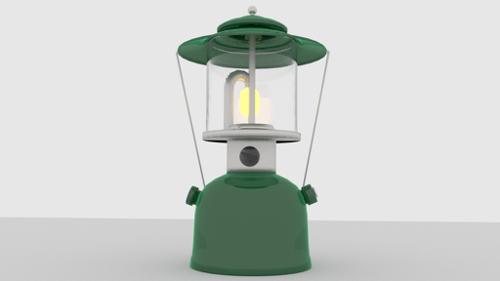 Coleman-Inspired Naphtha Lantern preview image